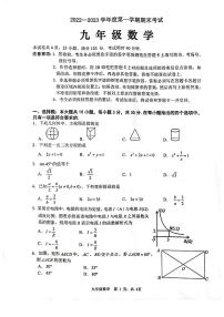 广东省茂名市2022-2023学年九年级上学期期末考试数学试题（含答案）