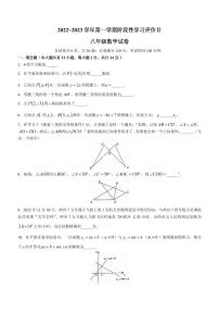 江苏省镇江市2022-2023学年八年级上学期期末数学试题（含答案）