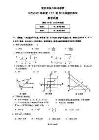 重庆市重庆实验外国语学校2022-2023学年七年级下学期期中数学试题（含答案）