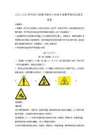 2022-2023学年四川成都邛崃市七年级下册数学期末试卷及答案