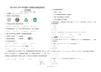 新疆克孜勒苏柯尔克孜自治州2024-2025学年八年级上学期期中质量监测数学试卷