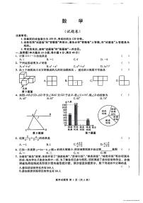 2024年安徽省淮北市相山区淮北市第二中学中考二模数学试题