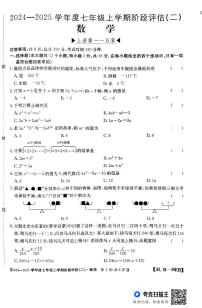 河北省廊坊市2024-2025学年七年级上学期11月月考数学试题