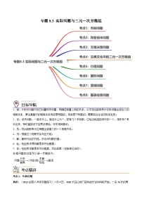 人教版（2024）七年级下册8.3 实际问题与二元一次方程组精品当堂检测题