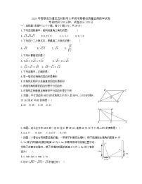 四川省泸州市龙马潭区五校联考2023-2024学年八年级下学期4月期中数学试题