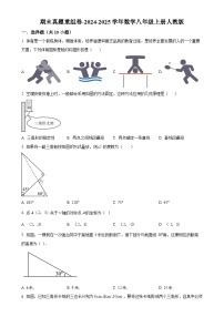 2024--2025学年人教版八年级数学上册期末真题重组卷 （原卷版）-A4