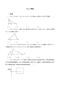 初中数学人教版（2024）七年级下册5.1.2 垂线课时训练