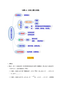 苏科版数学八上期末专题复习专题03 压轴大题分类练（2份，原卷版+解析版）