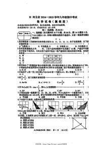 2024～2025学年河北省任丘市九年级(上)数学期中试卷(含答案)