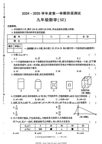 2024～2025学年陕西省咸阳市渭城区部分学校九年级(上)阶段测试二数学试卷(含答案)