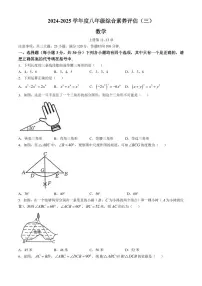 河南省南阳市八年级上学期多校12月第三次月考数学试题