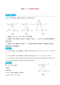 人教版数学七下重难点培优训练专题5.6 平行线中的综合（压轴题）（2份，原卷版+解析版）