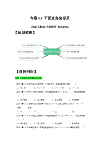 人教版数学七下期末提升训练专题03 平面直角坐标系（知识点梳理+经典例题+变式训练）（2份，原卷版+解析版）