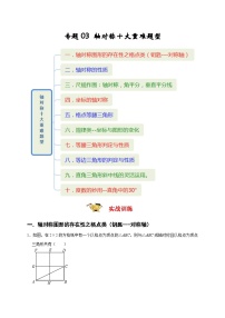 人教版数学八上期末提升训练专题03 轴对称十大重难题型（期末真题精选）（2份，原卷版+解析版）