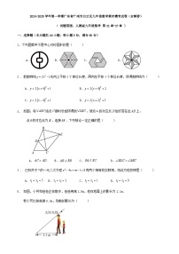 广东省广州市白云区2024-2025学年九年级上学期数学期末模考试卷-A4