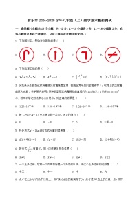 河北省新乐市2024-2025学年八年级（上）数学期末模拟测试（含答案及详解）