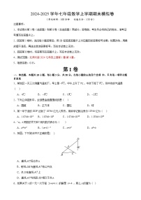 七年级数学期末模拟卷（考试版）【测试范围：北师大版2024七年级上册第1章-第6章】（河南专用）-A4