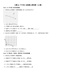 浙教版数学七下期末考点复习专题03 平行线 易错题之解答题（2份，原卷版+解析版）