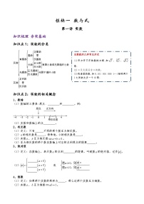 (通用版)中考数学一轮复习精讲精练第1章第1讲 实数（2份，原卷版+解析版）