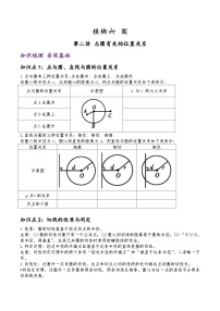 (通用版)中考数学一轮复习精讲精练第5章第2讲 与圆有关的位置关系（2份，原卷版+解析版）