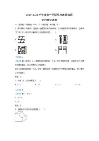 2023~2024学年山东省青岛市莱西市九年级(上)期末数学试卷(解析版)