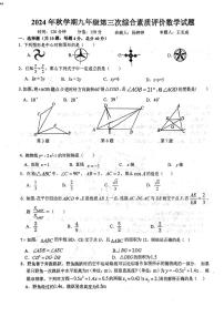 安徽省六安市第九中学2024-2025学年九年级上学期12月月考数学试题