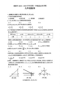 吉林省长春市德惠市2024-2025学年九年级上学期数学12月期末模拟卷