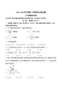 辽宁省葫芦岛市绥中县2023-2024学年八年级上学期期末考试数学试卷(含答案)