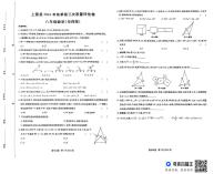 河南省驻马店市上蔡县联考2024-2025学年八年级上学期12月月考数学试题