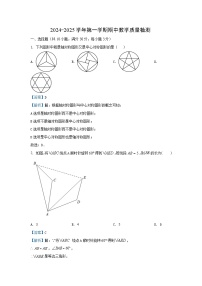 河北省邯郸市魏县2024-2025学年九年级（上）期中数学试卷（解析版）