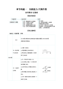 第七章 图形的变化 章节构建一 实践能力：尺规作图 学案（含答案）-【考点探究】2025年中考数学一轮复习（人教版）