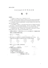 内蒙古包头市2024年中考数学模拟试题（扫描版，含答案）