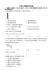 广东省清远市英德市2024年七年级上学期期末数学试题【附答案】