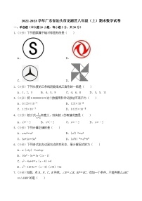 2022-2023学年广东省汕头市龙湖区八年级（上）期末数学试卷