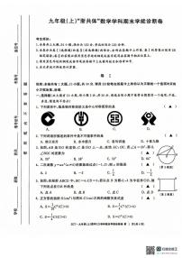 浙江省名校发展共同体2024-2025学年九年级上学期12月月考数学试卷