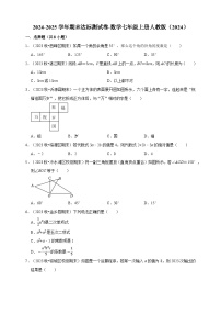 2024-2025学年期末达标测试卷（含解析）-数学七年级上册人教版（2024）