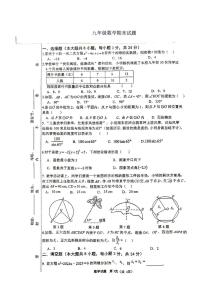 江苏省徐州市沛县五中联盟学区2024-2025学年九年级上学期1月期末数学试题