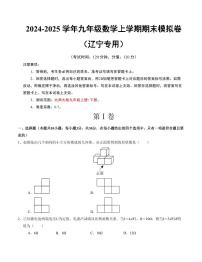 九年级数学期末模拟卷（辽宁专用）【测试范围：北师大版九上+九下】（考试版）