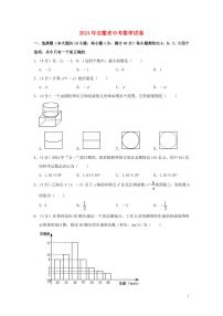 安徽省2024年中考数学水平提升模拟试题（含解析）