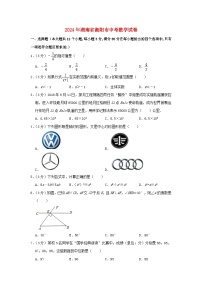 湖南省衡阳市2024年中考数学水平提升模拟试题（含解析）