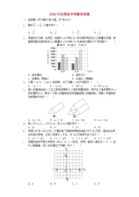 台湾省2024年中考数学模拟试题（含解析）