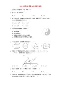 四川省绵阳市2024年中考数学模拟试题（含解析）