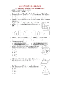 四川省巴中市2024年中考数学模拟试题（含解析）