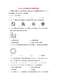 山东省烟台市2024年中考数学模拟试题（含解析）