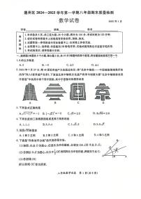 北京市通州区2024-2025学年八年级上学期期末考试数学试卷