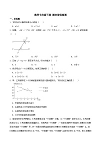 浙教版数学七年级下册 期末培优检测