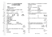 云南省红河哈尼族彝族自治州元阳县2024-2025学年上学期期末监测九年级数学试卷题