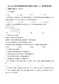 河南省郑州市四中集团2023-2024学年七年级上学期期末数学试题