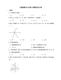 人教版数学七年级下册期末复习卷