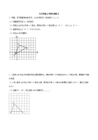 中考数学二轮复习几何专项知识精讲+基础提优训练专题12 几何变换之平移巩固练习（提优）（2份，原卷版+解析版）